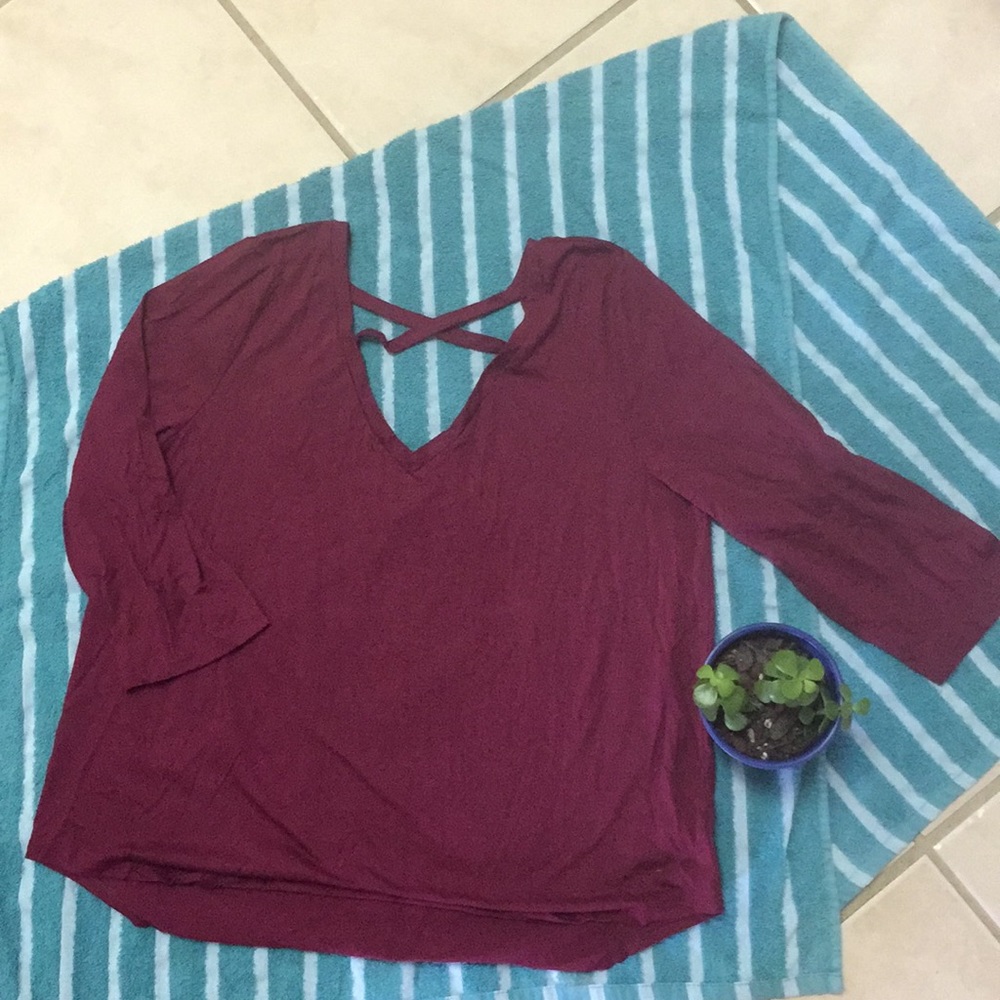 American eagle 3/4 sleeve size L